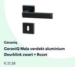 Zwarte deurklink, Ophalen, Zo goed als nieuw