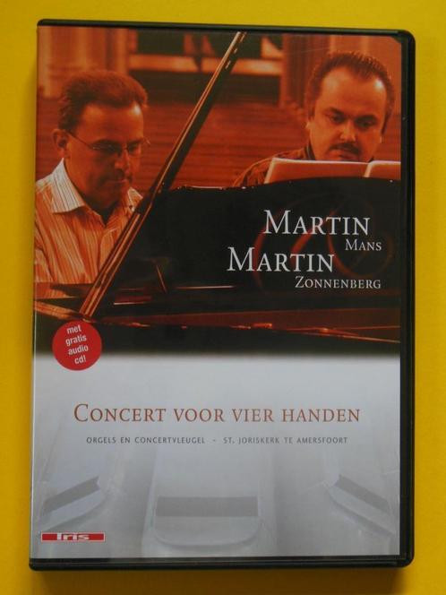 DVD Concert voor vier handen - Martin Mans & Zonnenberg + CD, CD & DVD, DVD | Musique & Concerts, Utilisé, Musique et Concerts