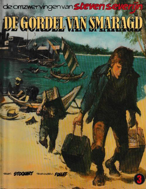 Drie strips - De omzwervingen van Steven Severijn nrs. 3-4-5, Boeken, Stripverhalen, Verzenden