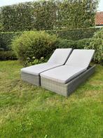 Set 2 ligbedden, Ophalen, Gebruikt, Wicker, Verstelbaar