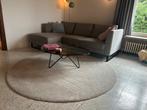 Laagpollig vloerkleed, Huis en Inrichting, Stoffering | Tapijten en Vloerkleden, Ophalen, 150 tot 200 cm, Rond, Zo goed als nieuw