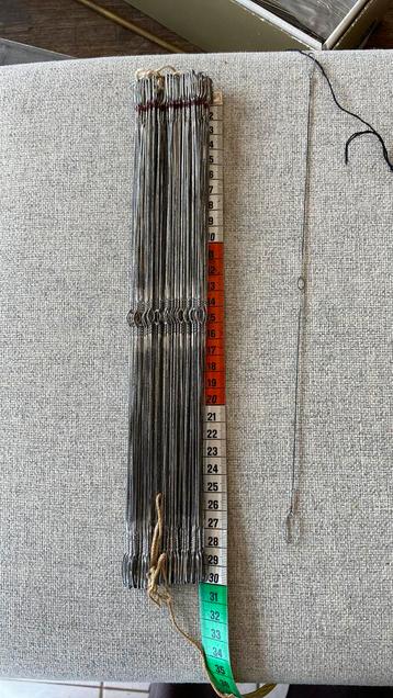 Leviers métalliques pour métier à tisser 30cm, Hobby & Loisirs créatifs, Enlèvement ou Envoi, Utilisé