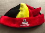 Jupliler voetbal All in Red duivel muts Belgische vlag, Verzamelen, Ophalen of Verzenden, Nieuw, Pet of Muts