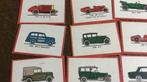 Kaarten oude auto’s (f3), Verzamelen, Ophalen of Verzenden, Zo goed als nieuw, Auto's