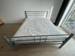 Bed 160cm + matras, Maison & Meubles, Enlèvement, Utilisé