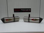 Akrapovic Hexanogal Tita Dempers Kawasaki ZX10R 2006-2007, Motoren, Ophalen of Verzenden, Gebruikt