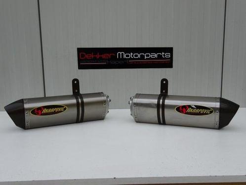 Akrapovic Hexanogal Tita Dempers Kawasaki ZX10R 2006-2007, Motoren, Onderdelen | Kawasaki, Gebruikt, Ophalen of Verzenden