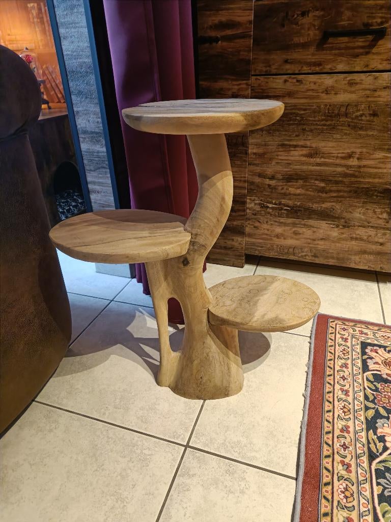 Plantentrap hout, Enlèvement, Utilisé