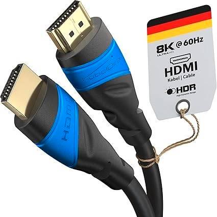 Câble HDMI 8K/4K | LIVRAISON GRATUITE, TV, Hi-fi & Vidéo, Câbles audio & Câbles de télévision, Neuf, Câble HDMI, 2 à 5 mètres