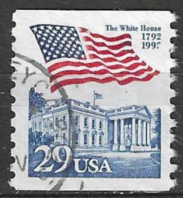 USA 1992 - Yvert 2015 - Vlag en het Witte Huis  (ST)