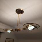 Vintage hanglamp en tafel lampje, Huis en Inrichting, Ophalen, Gebruikt