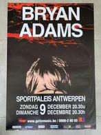Poster Bryan Adams in Sportpaleis Antwerpen 9 dec, Comme neuf, Enlèvement ou Envoi