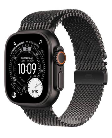 Apple smartwatch Ultra 3 Cellular 49mm Zwart Milanese Band M beschikbaar voor biedingen