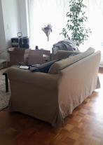 Klassieke IKEA slaapbank af te halen, Huis en Inrichting, Ophalen, Gebruikt, 90 cm, Beige