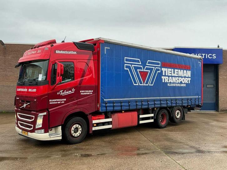 Volvo - FH - Vrachtwagen met huifopbouw - 2017, Auto's, Vrachtwagens, Bedrijf, Volvo, Overige brandstoffen, Euro 6