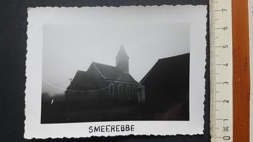 Foto Smeerebbe Kerk 1937 ( Geraardsbergen ), Collections, Photos & Gravures, Utilisé, Photo, Bâtiment, Avant 1940, Enlèvement ou Envoi