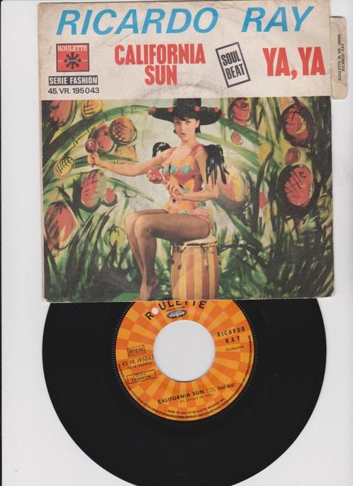 Ricardo Ray  – California Sun  1986    Latin Funk Beat, CD & DVD, Vinyles Singles, Utilisé, Single, Latino et Salsa, 7 pouces