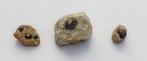 3 x GRANAAT uit Erongo in NAMIBIE, Verzamelen, Mineralen en Fossielen, Ophalen of Verzenden, Mineraal