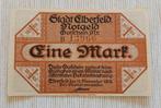 Germany 1918 - 1 mark - Notgeld Stadt Elberfeld - No B 13966, Postzegels en Munten, Los biljet, Duitsland, Verzenden