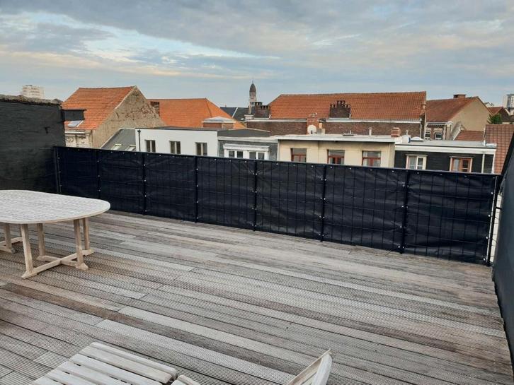 3x gaasdoek, RVS zeilringen, PVC/polyester 280gr/m2, perfekt, Bricolage & Construction, Bâches & Films, Enlèvement