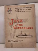 Java, the wonderland, Stoomvaart maatschappij Nederland,1915, Ophalen of Verzenden, Gelezen, Maatschappij en Samenleving