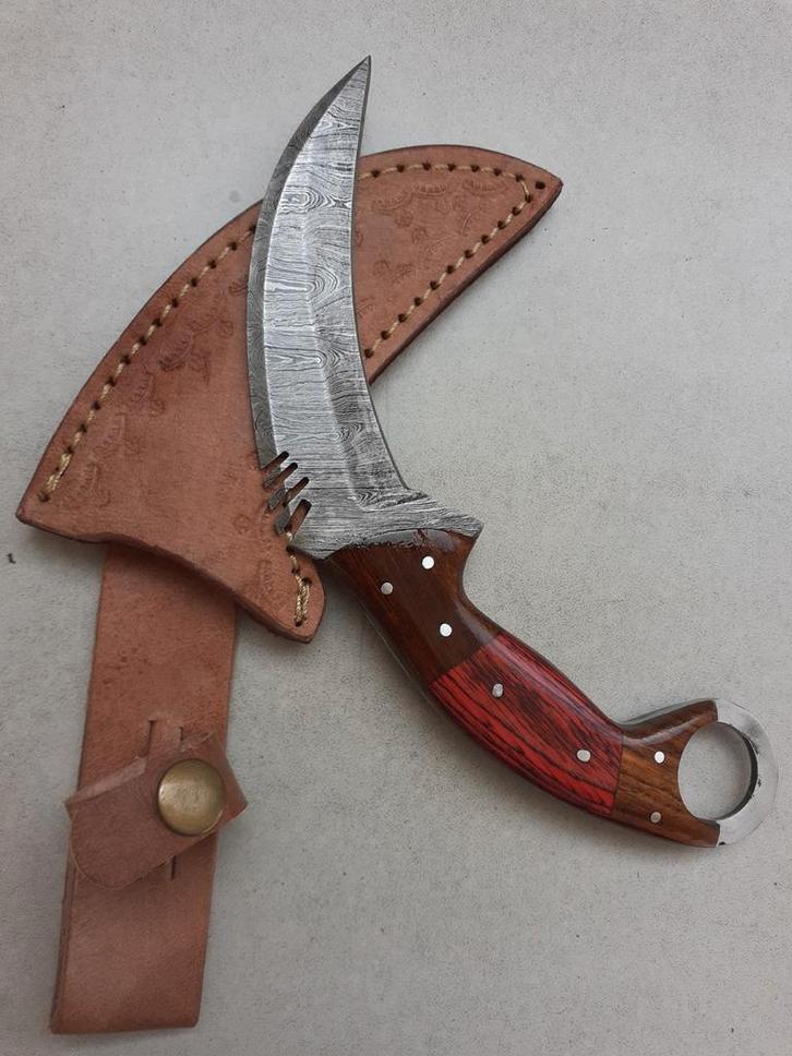 Damascus karambit, Verzamelen, Militaria | Algemeen, Ophalen of Verzenden