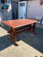 Massief eikenhouten tafel Gratis!, Huis en Inrichting, Ophalen, Gebruikt, Eikenhout