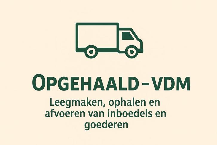 Opgehaald - VDM, Diversen, Overige Diversen, Ophalen