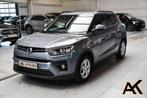 SsangYong Tivoli 1.2 T-GDI 2WD - LEDER / NAVI / CAMERA / SMA, Autos, SsangYong, Argent ou Gris, Euro 6, Entreprise, Boîte manuelle