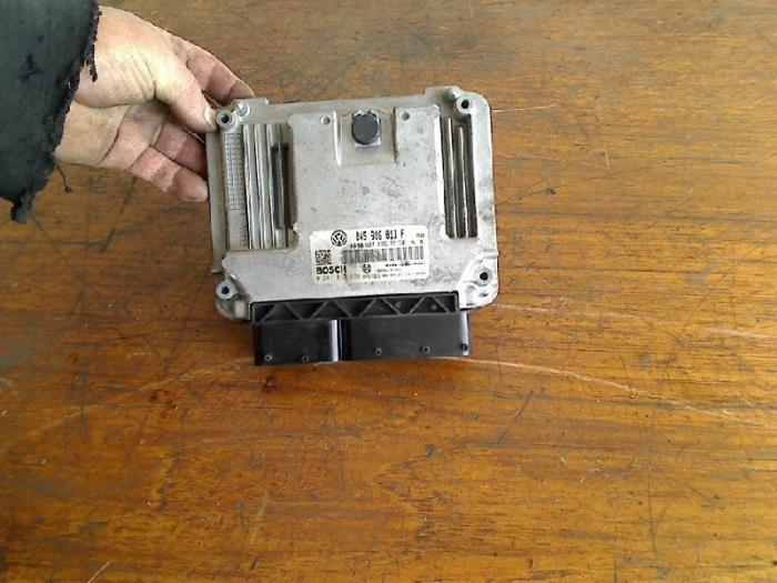 Boordcomputer van een Volkswagen Polo, Auto-onderdelen, Elektronica en Kabels, Volkswagen, Gebruikt, 3 maanden garantie, Ophalen of Verzenden
