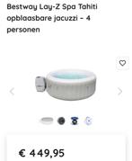 Opblaasbare Jacuzzi Bestway Lay-Z Spa Tahiti + Accessoires, Tuin en Terras, Ophalen, Zo goed als nieuw, Filter, Opblaasbaar