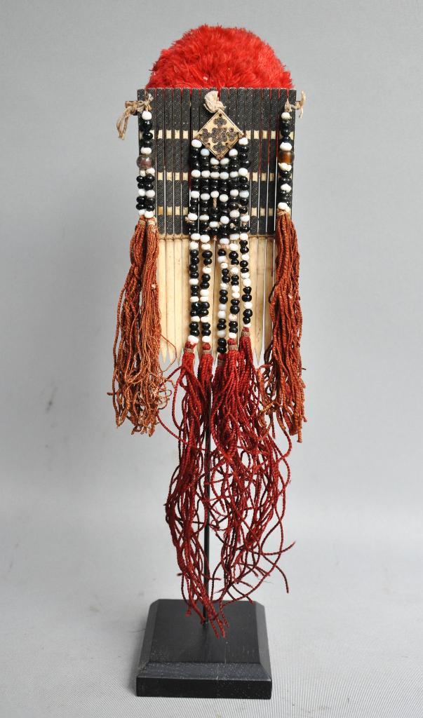 Oud haar ornament, YAO volk, Laos/China, 1e helft 20e eeuw, Antiek en Kunst, Kunst | Niet-Westerse kunst, Ophalen of Verzenden