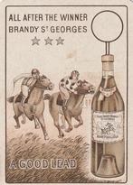 S K BRANDY / 1 /ST GEORGES  A GOOD LEAD, Verzamelen, Speelkaarten, Jokers en Kwartetten, Ophalen of Verzenden, Nieuw, Speelkaart(en)