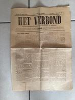 Oude krant Het Verbond 22 maart 1896, Ophalen of Verzenden, Gelezen, Krant