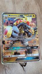 20 cm Kommo-o GX - SM71 - Jumbo-kaarten shiny, Ophalen of Verzenden, Zo goed als nieuw, Losse kaart, Foil