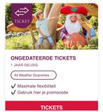 Plopsaland ticket, Tickets en Kaartjes