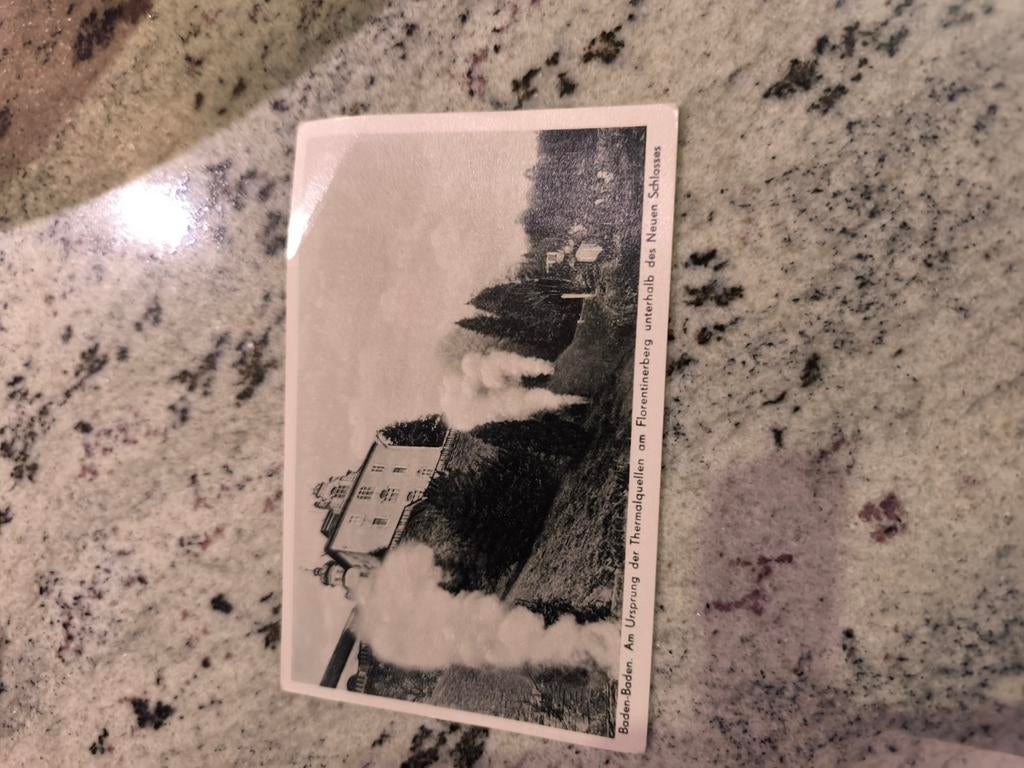 Baden Baden Voir la carte, Collections, Enlèvement ou Envoi