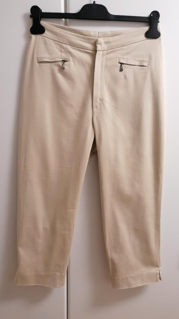 Beige 7/8 broek van Xandres, maat 40, Vêtements | Femmes, Culottes & Pantalons, Comme neuf, Taille 38/40 (M), Beige, Enlèvement ou Envoi