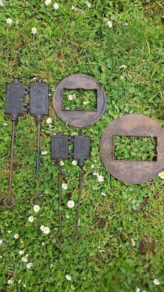 Ancien gaufrier, Antiek en Kunst, Antiek | Woonaccessoires, Ophalen