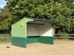 Douglas schuilhok 3x4m + oversteek +-1,4m, 2 of 3 paarden of pony's, Weidegang