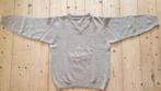 Vintage jaren 90 beige trui heren, V hals, paar gaatjes voor, Ophalen, Beige