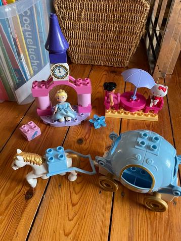 Lego/Duplo Cendrillon et son carrosse, Enlèvement, Utilisé, Ensemble complet, Duplo