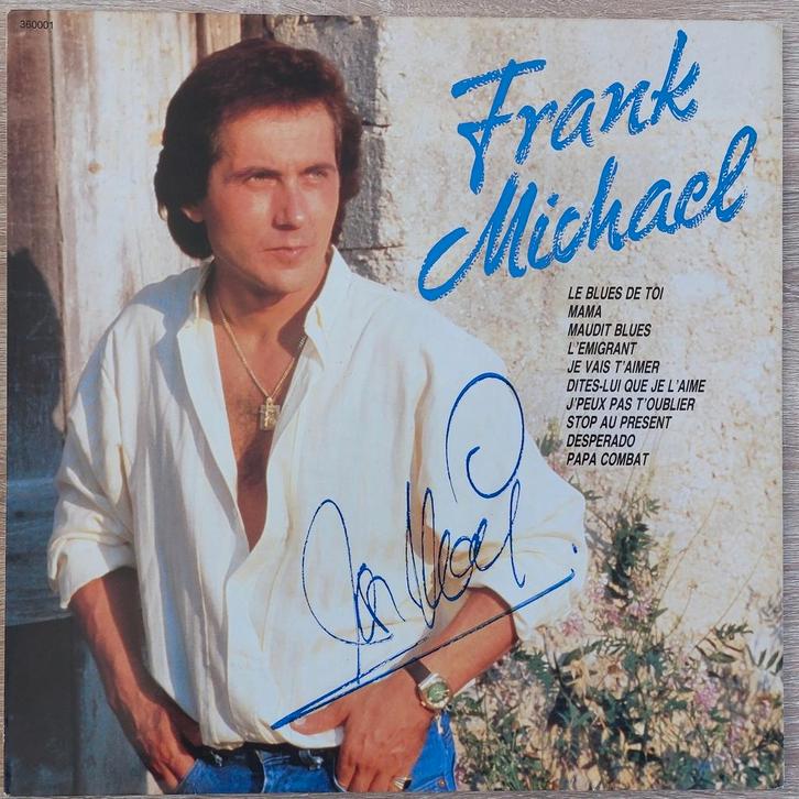 Vinyle 33T Frank Michael année 1989, Cd's en Dvd's, Vinyl | Pop, Zo goed als nieuw, Ophalen of Verzenden