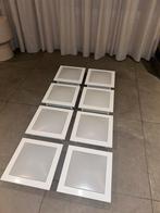 Set van 8 zuinige LED Planfondlampen, Enlèvement, Comme neuf