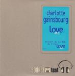 Charlotte Gainsbourg – Liefde enz. CD-single 💿, Cd's en Dvd's, Cd's | Pop, Ophalen of Verzenden, Zo goed als nieuw, 1980 tot 2000
