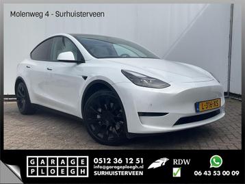 Tesla Model Y Long Range AWD 75 kWh Pano Autopilot Leder Sto beschikbaar voor biedingen