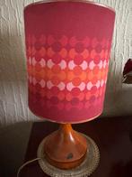Lampe retro abat jour vintage annees 70, Ophalen, Gebruikt, Annees 70, Minder dan 50 cm