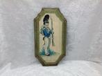 Oude wanddecoratie met grenadier (Piemontese 1822), Ophalen of Verzenden, Gebruikt
