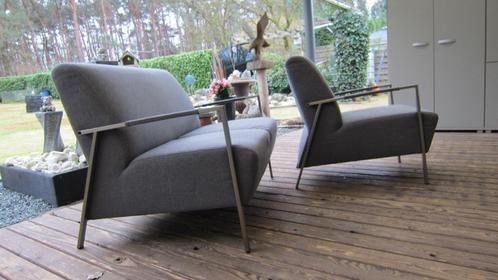 Design zitcombinatie van"Carryhome"2-zit+clubzetel.Top staat, Huis en Inrichting, Zetels | Zetels, Gebruikt, Rechte bank, Driepersoons