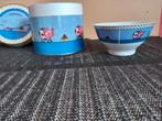 4 ontbijt of soep kommen in ronde doos, Enlèvement, Récipient(s)